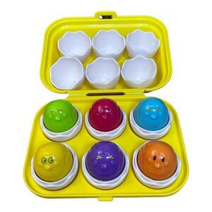 Tomy Hide and Squeak Egg Shape Sorter Educational Toddler Toy Vintage 1993